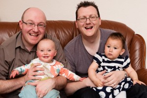 我，爸爸和 堂妹 Jessica 以及叔叔 Stu